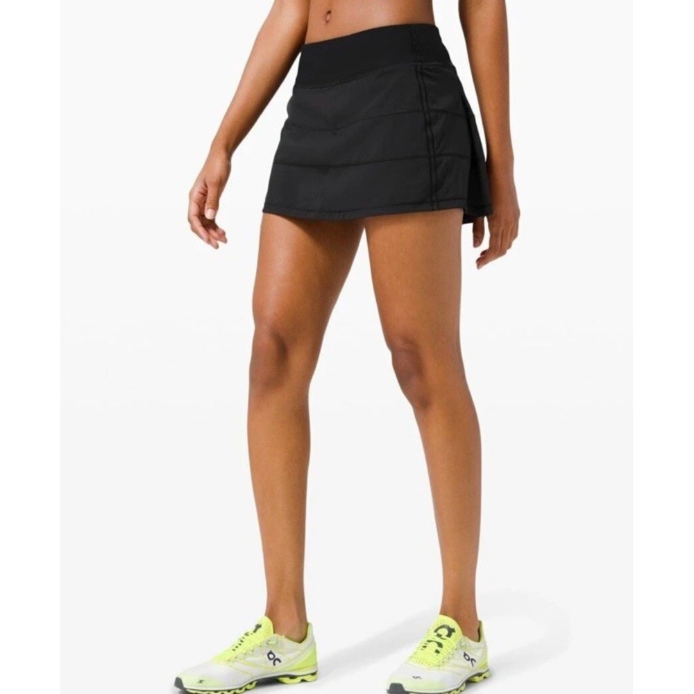 Lululemon Pace Rival Skirt~SIZE 8 Inseam 3" Black